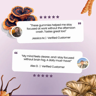 Brain Boosting Mushroom Gummies