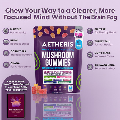 Brain Boosting Mushroom Gummies