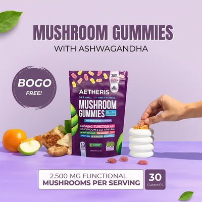 Brain Boosting Mushroom Gummies
