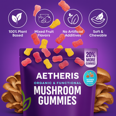 Brain Boosting Mushroom Gummies