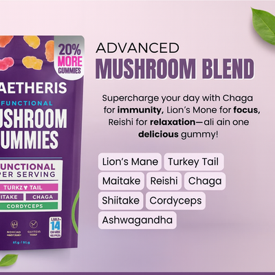 Brain Boosting Mushroom Gummies
