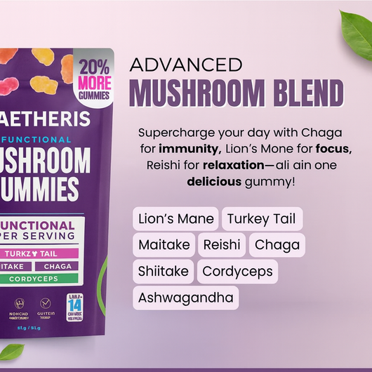 Brain Boosting Mushroom Gummies